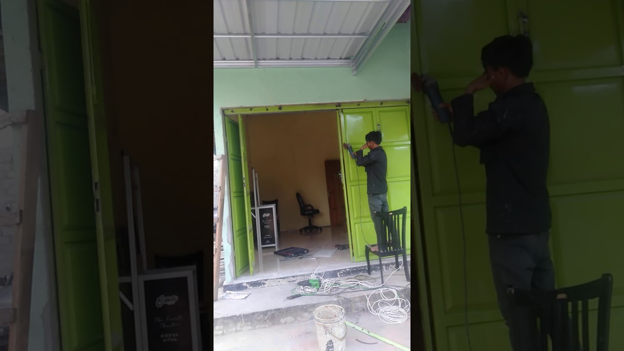  Cara  bikin  pintu  lipat  YouTube