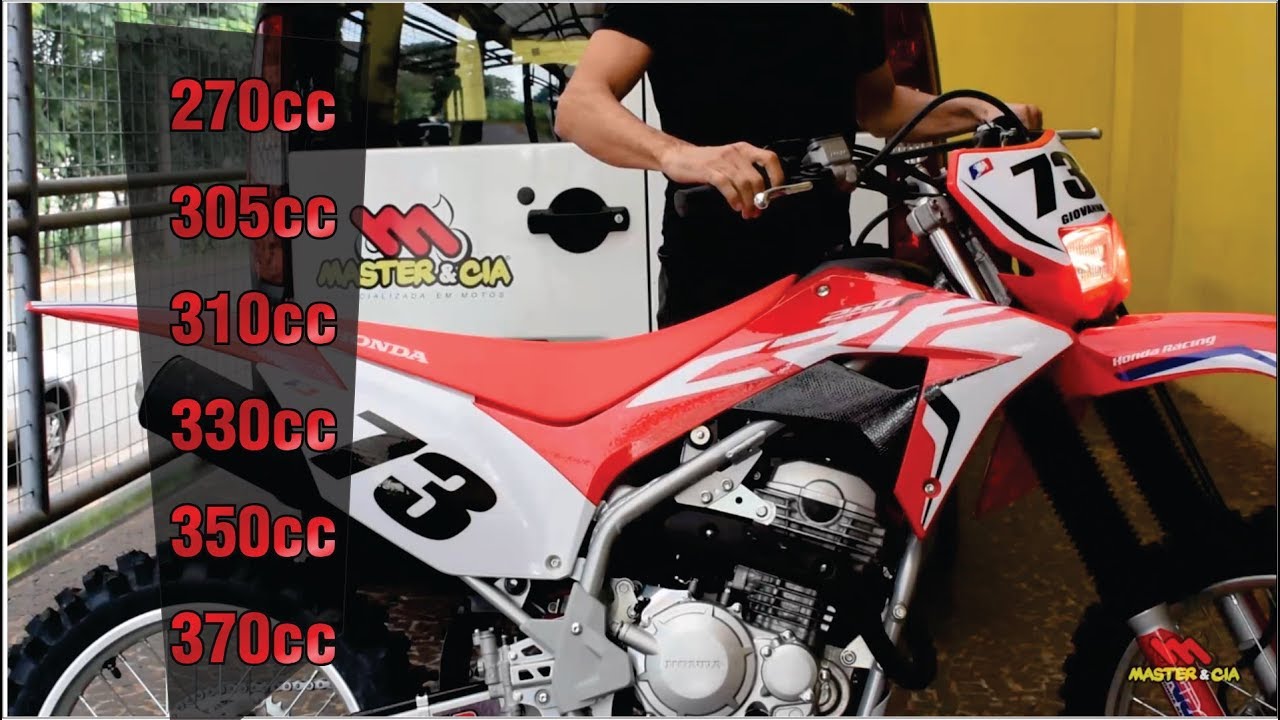 CRF 250F Melhorias De Performance Cilindrada Comando Cabeote YouTube