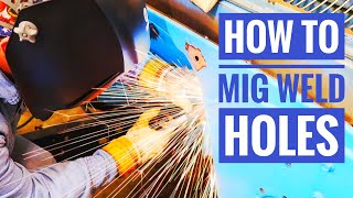 How to (FIX) Small Holes in Sheet Metal with a MIG Welder [The EASY WAY]