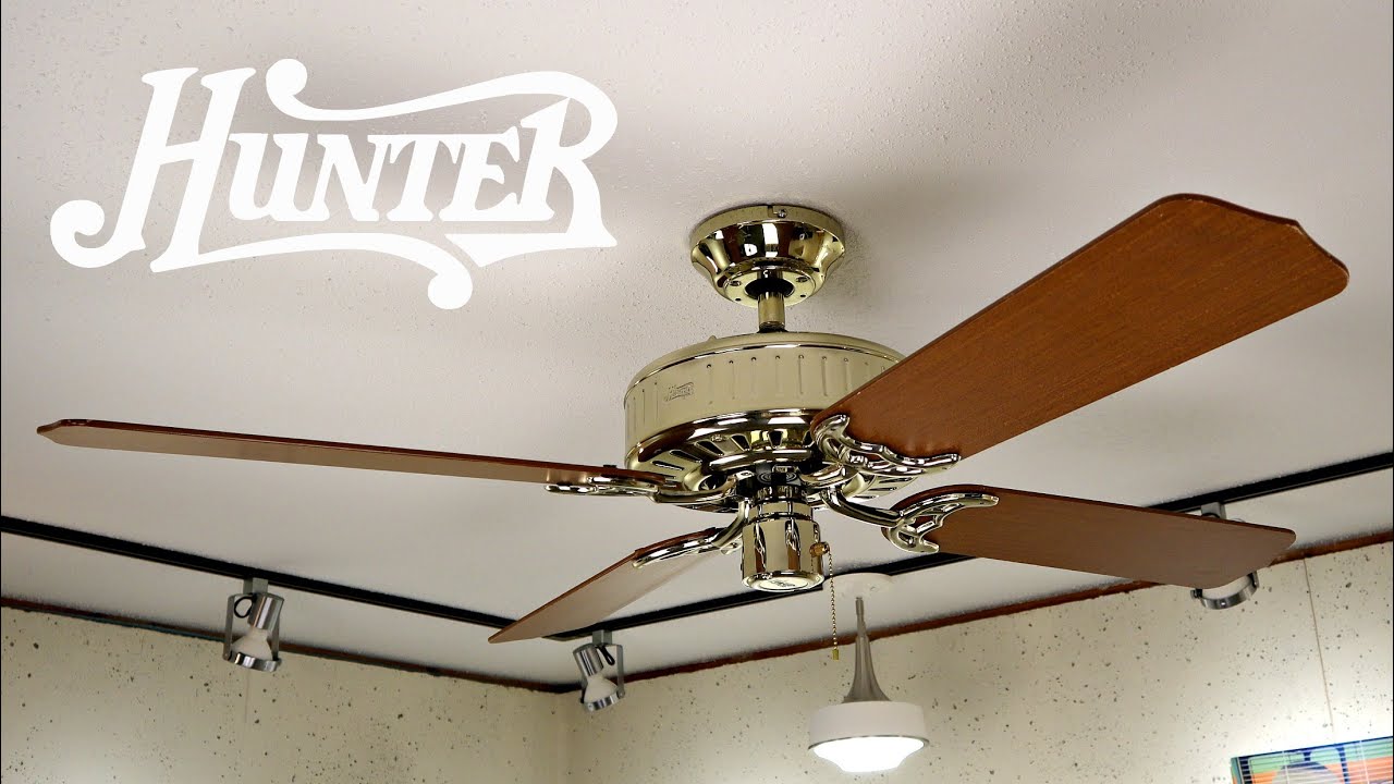 Hunter Mayfair Ceiling Fan | Studio Remake - YouTube