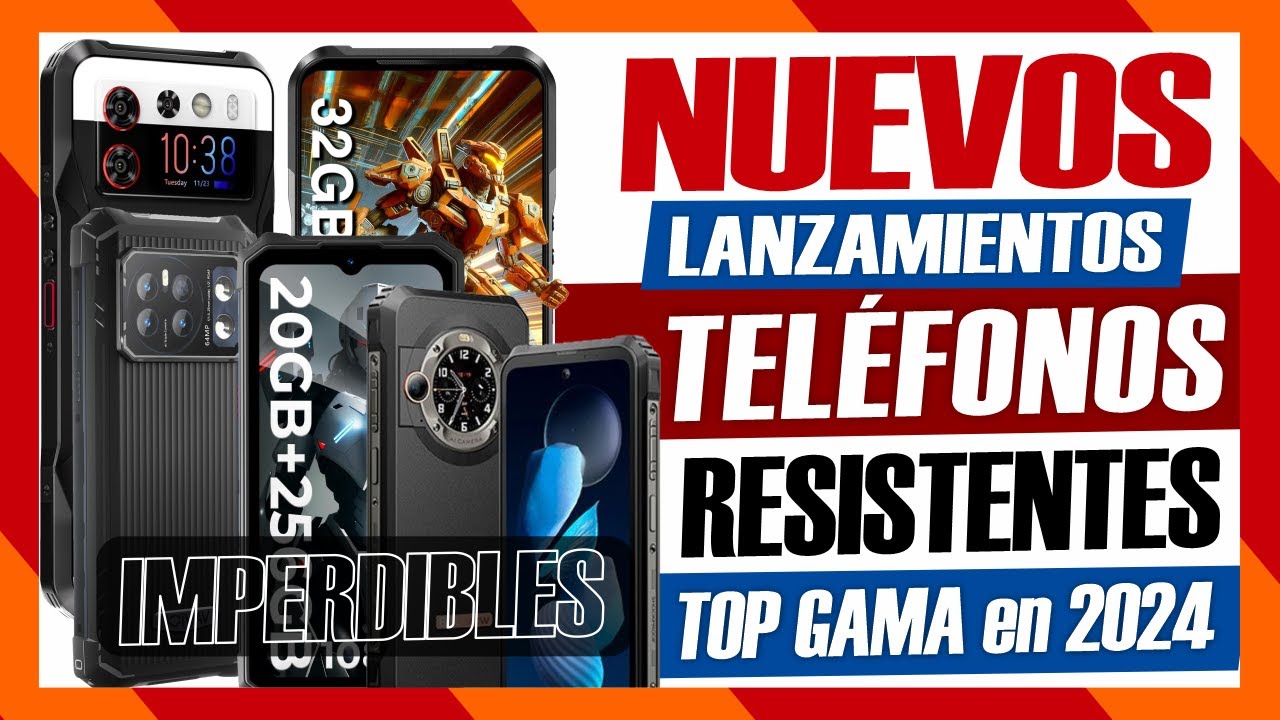 ✓ NUEVOS Modelos de CELULARES Resistentes al AGUA y GOLPES 💥 CALIDAD PRECIO  2024 ✓ TOP GAMA ALTA 💥 