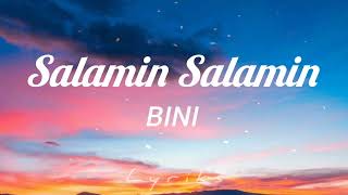 BINI - Salamin Salamin (Lyrics)