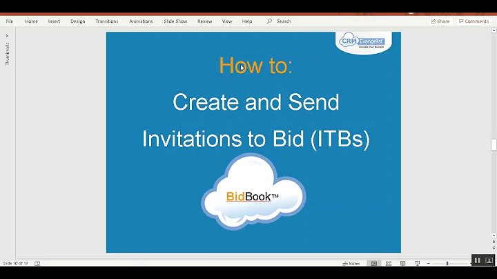 Skicka och samla in inbjudningar att lämna anbud (ITB) | BidBook för Byggprojekt på Salesforce