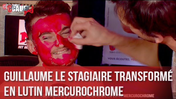 Guillaume le stagiaire transformé en lutin mercurochrome - C’Cauet sur NRJ