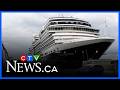 First cruise ship of the season arrives in Victoria, B.C.