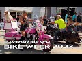 [4K] Daytona Beach Bike Week 2023 | First time walk of Main Street during Bike Week. It was wild!