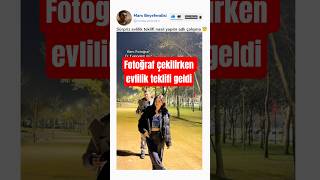 Arkadaşlarıyla beraber plan yapıp kız arkadaşına evlilik teklifi eden abimiz