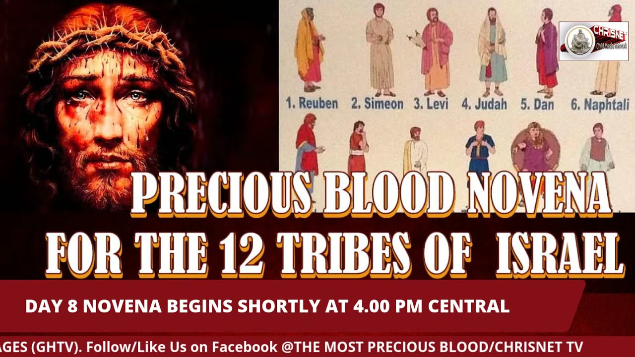 PRECIOUS BLOOD: July Novena For The 12 Tribes Of Israel- Day 8