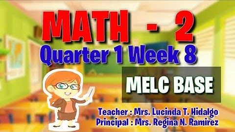 MATH - 2 Quarter 1 Week 8 MELC BASE