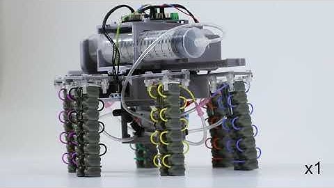 Soft robots harness viscous fluids for complex motions