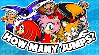 How Many Jumps Does It Take To Beat Sonic Adventure 1 (Tails, Knuckles, Amy, Etc.) - DPadGamer