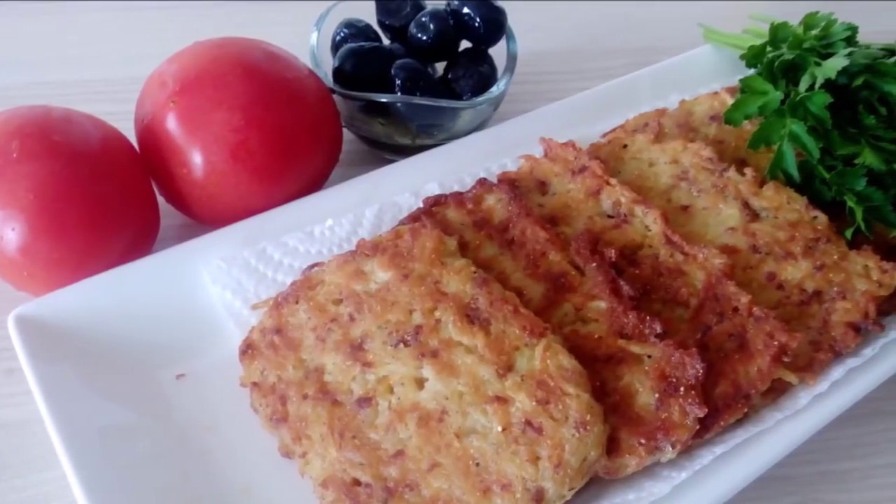 Patates Mücveri-Mücver Tarifi- Kahvaltılık Tarifleri - YouTube