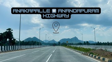 Anakapalle to Anandapuram Express Highway | Vizag City Of Destiny #youtube #anakapalli