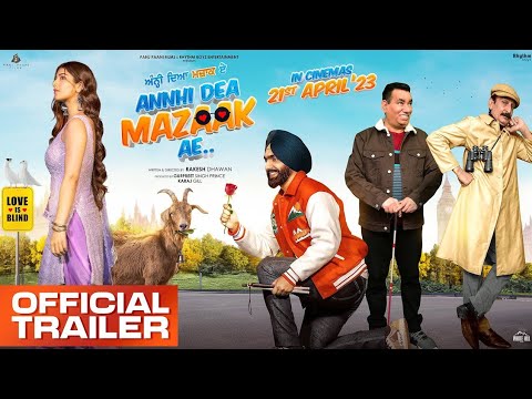 ANNHI DEA MAZAAK AE   Official Trailer   Ammy Virk   Pari Pandher Rakesh Dhawan Rel on  2023