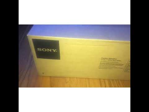 Sony SS-CS8 Center Speaker unboxing/Sound Test