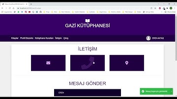 Kütüphane Projesi - ASP.NET CORE MVC