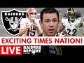 Raiders News LIVE From Klint Kubiak + Najee Harris Rumors &amp; Fernando Mendoza Pro Day