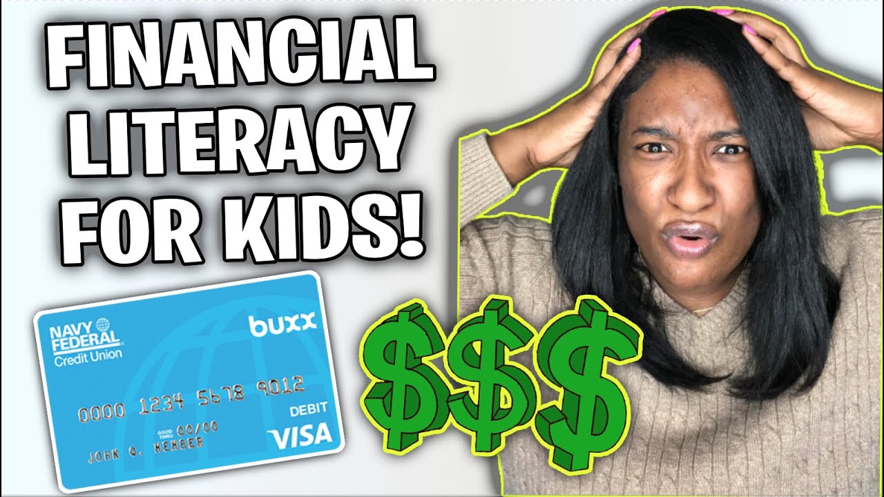 TEACH Your KIDS FINANCIAL LITERACY By DOING THIS NAVY FEDERAL VISA 