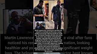 Martin Lawrence goes viral after looking healthier and younger following his recent weight loss ..