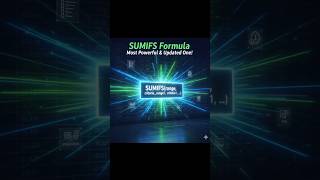 Excel SUMIFS Formula Explained 🔥 | Multiple Condition Total Trick #excel #viral