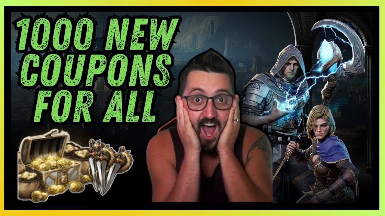 💥 1000 NEW Coupons For Old &amp; NEW Supporters 💥 Start Supporting Me TODAY | King Arthur: Legends ...