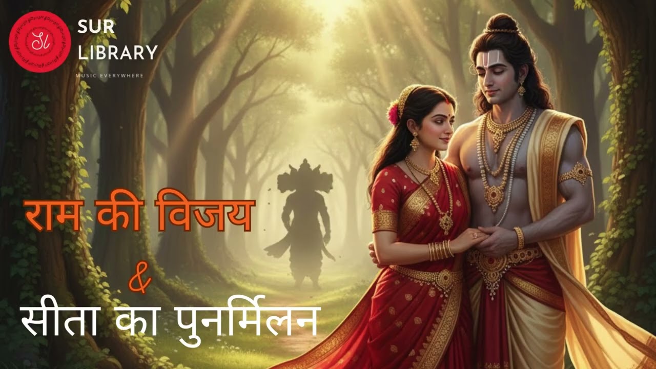 Ram & Sita Reunion After Ravana’s Death | Emotional Ramayana Song | Divine Love Returns