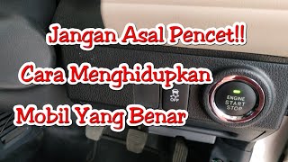 Cara Menghidupkan Mobil keyless Smart Key yang benar Mobil Toyota Rush M/T 2020 Engine start stop screenshot 1