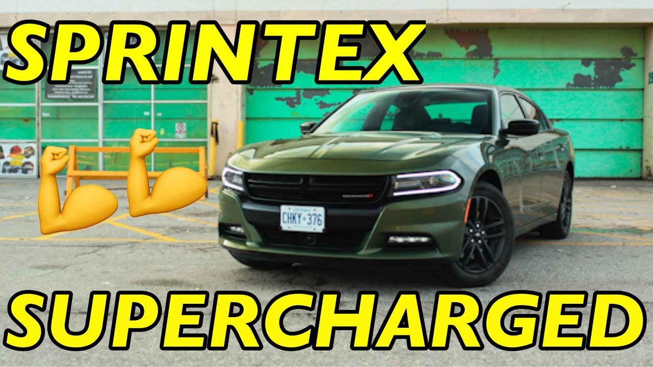 Sprintex Supercharged V6 Charger Makes 450HP Insane Supercharger