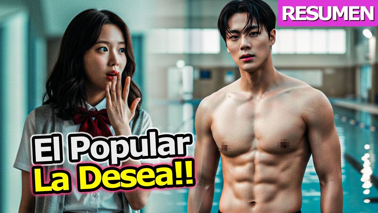 🔥Chica Tímida se Enamora del Popular de la Escuela, Sin Saber que en Secreto Él la Ama