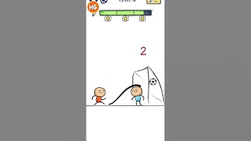 Draw The Line level 18 cool gameplay walkthrough | All levels |android, iOS mobile newupdate#shorts
