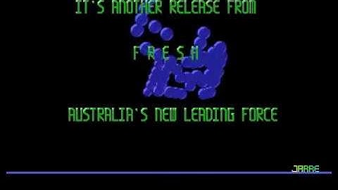 vector bob intro by fresh for Amiga