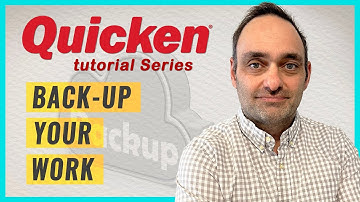 This Is How You Can BACKUP Your Work  (Automatically) | Quicken Tutorial