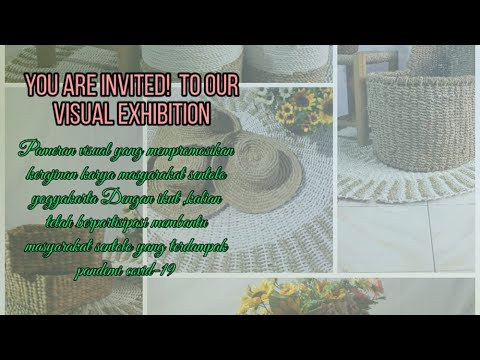 Pameran Online Kerajinan  Anyaman  dari  Desa Salamrejo YouTube