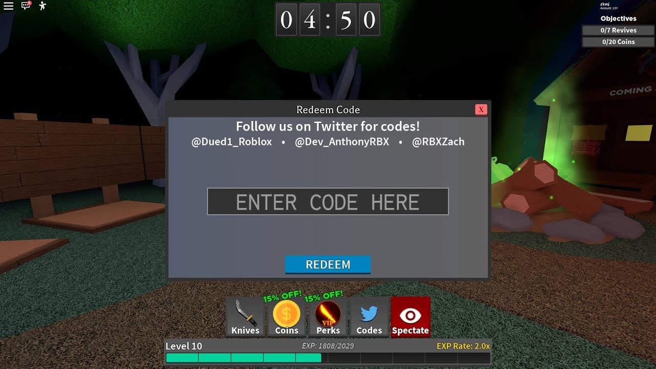 Peroxide roblox codes