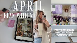 April 2024 Plan With Me ☁️ Digital Planner, iPad Planner