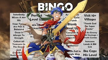FE9 Live Bingo Night Pt. 1! | Path of Radiance Iron Man Highlights