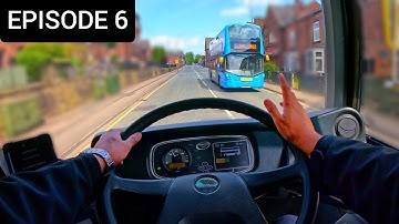 Wright StreetDeck POV Bus Drive on Service (with Passengers) 4K - Episode 6