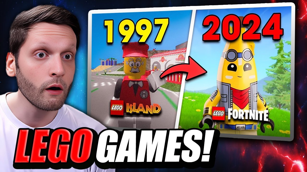 Die GESCHICHTE der LEGO GAMES! | Tombie Reaction