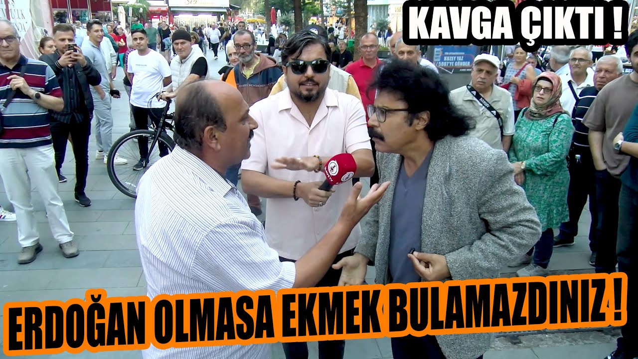 AKP'li Amca "Erdoğan Olmazsa Ekmek Bulamazdınız" Dedi Ortalık Fena Karıştı ! Gaz Kuyruğu Vardı !!?