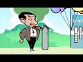 Mr Bean Cartoon Gym Work - FULL EPISODES of Bean best Funny Animation Cartoons for Kids Children