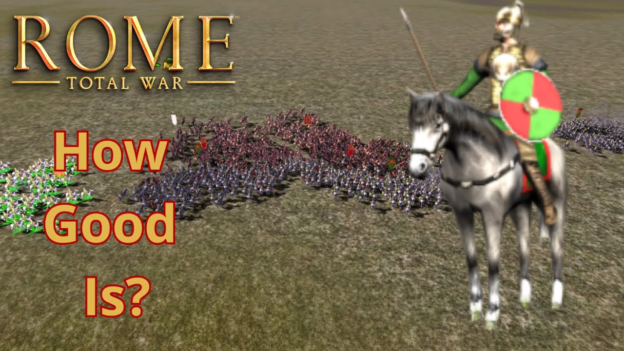 How Good Is Barbarian Noble Cavalry in Rome: Total War?