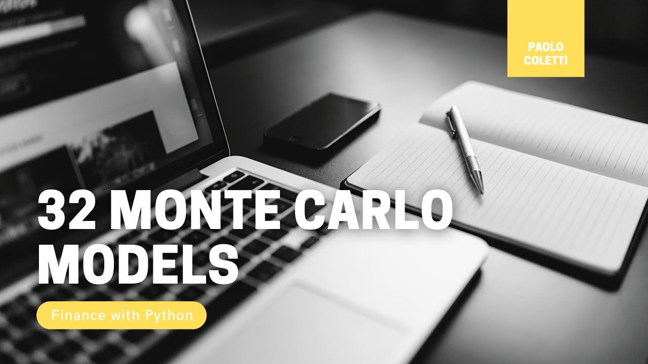 32 Monte Carlo for predicting stock prices - YouTube