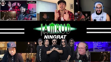 Reaksi Orang Luar ENJOY Mendengarkan BAND ROCK KENAMAAN INDONESIA | JAMRUD Membawakan NINGRAT