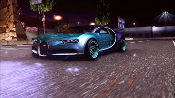 NFS Underground 2 Remastered gameplay I Bugatti Chiron [Addon] Customization