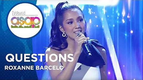 Roxanne Barcelo - Questions | iWant ASAP Highlights
