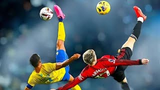 Ronaldo Vs Garnacho The Battle Of The Bicycle Kicks