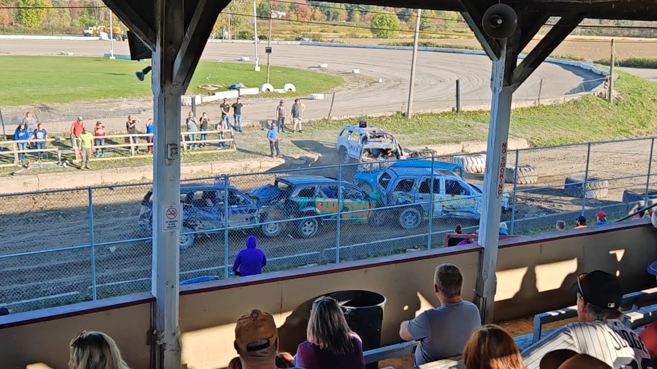 Economy Small Trucks - 2025 Afton Fall Fair Demolition Derby