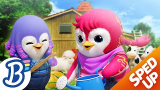 🐷 [SPED-UP] Jess and Curly Had a Farm | Badanamu Nursery Rhymes, Kids Songs and Lullabies