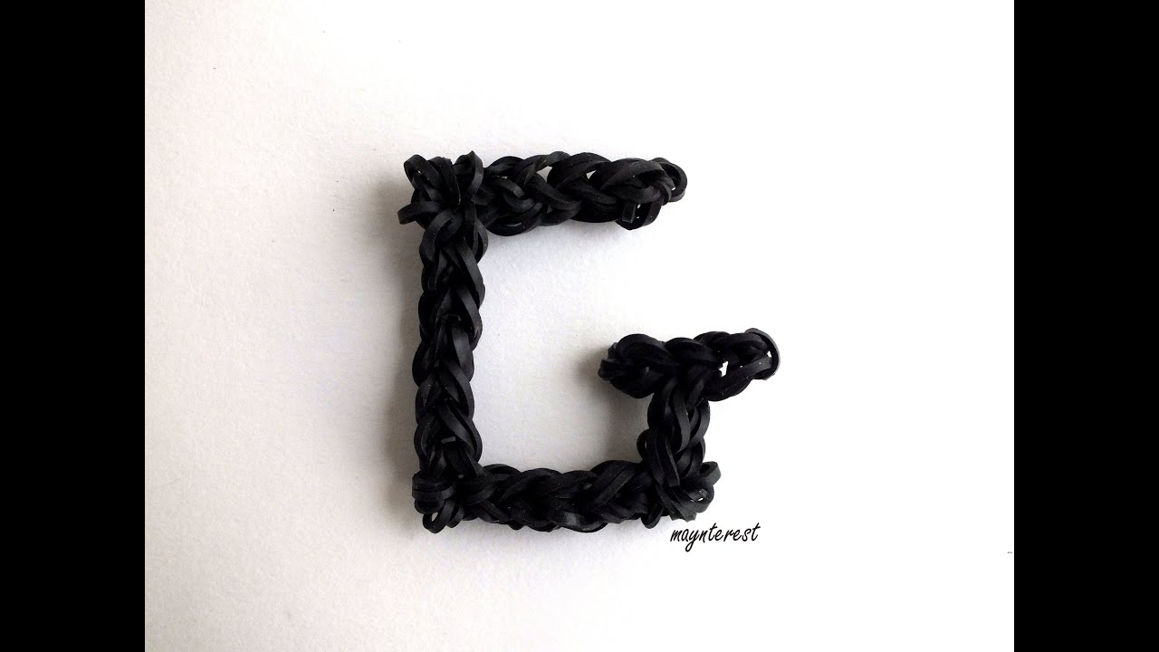 Letra G de GOMITAS (sin telar)