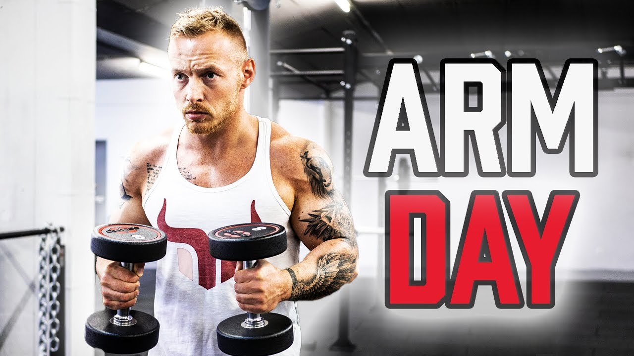 Arm Workout Mit Hanteln Zuhause Trainiere Bizeps Trizeps Mit Diesen Kurzhantel Ubungen Daheim Youtube